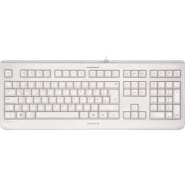 CHERRY KC 1068 - Tastatur - USB - Deutsch - Pale Gray