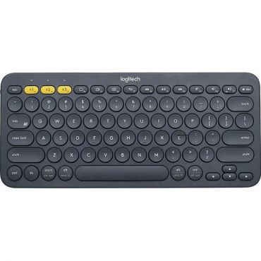 Logitech Multi-Device K380 - Tastatur - Bluetooth - Deutsch - Schwarz