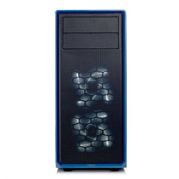 Fractal Design Focus G - Tower - ATX - ohne Netzteil (ATX) - USB/Audio - Acrylfenster - blau