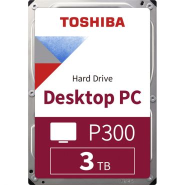 Toshiba P300 Desktop PC - Festplatte - 3 TB - intern - 3.5" (8.9 cm) - SATA 6Gb/s - 7200 rpm - Puffer: 64 MB