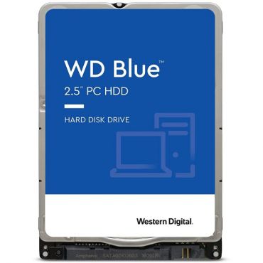 WD Blue WD20SPZX - Festplatte - 2 TB - intern - 2.5" (6.4 cm) - SATA 6Gb/s - 5400 rpm - Puffer: 128 MB - 2 Jahre Garantie