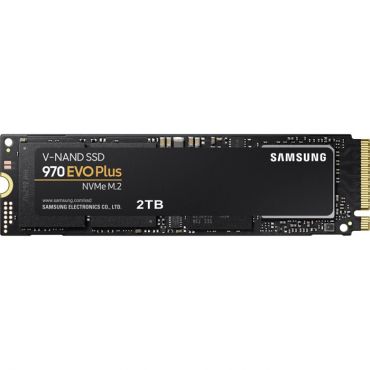 Samsung 970 EVO Plus MZ-V7S2T0BW - SSD - 2 TB - intern - M.2 2280 - PCI Express 3.0 x4 (NVMe) - Puffer: 1 GB - 256-Bit-AES