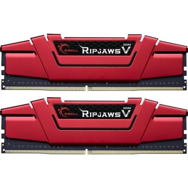 G.Skill Ripjaws V - DDR4 - 32 GB: 2x 16 GB - DIMM 288-PIN - 3600 MHz / PC4-28800 - CL19 - 1.35 V - ungepuffert - non-ECC - Red