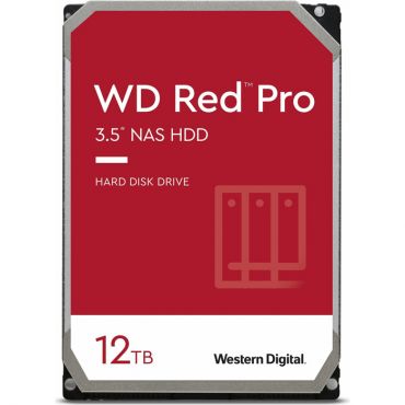 WD Red Pro WD121KFBX - 24/7 Dauerbetrieb Enterprise Festplatte - 12 TB - intern - 3.5" (8.9 cm) - SATA 6Gb/s - 7200 rpm - Puffer: 256 MB