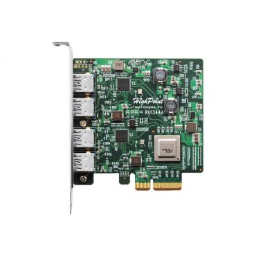 HighPoint RocketU 1344A - USB-Adapter - PCIe 3.0 x4 USB 3.1 Gen 2 x 4