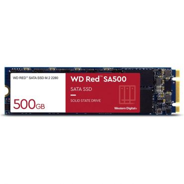 WD Red SA500 NAS SATA SSD WDS500G1R0B - 500 GB SSD intern - M.2 2280 - SATA 6Gb/s