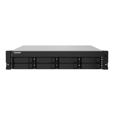 QNAP TS-832PXU - NAS-Server - Rack einbaufähig (2U) - 8 Schächte - SATA 6Gb/s - RAID 0 - 1 - 5 - 6 - 10 - 50 - 60 - JBOD - 4 GB RAM - Gigabit Ethernet