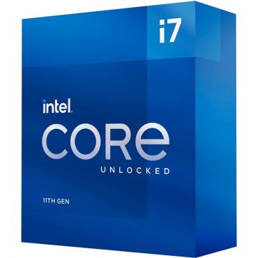 Intel Core i7-11700K (Rocket Lake-S) - 3.6 GHz - 8 Kerne - 16 Threads - 16 MB Cache - Grafik: UHD Graphics 750 - LGA1200 Socket - Box ohne CPU-Kühler