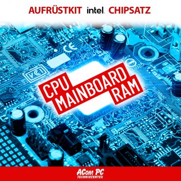 Aufrüstkit - CPU: Intel Core i5-12400 (2.5 GHz/6 Kerne) + MB: Gigabyte B760M DS3H DDR4 + RAM: 16 GB DDR4 3200 MHz - mit Intel Grafikchip