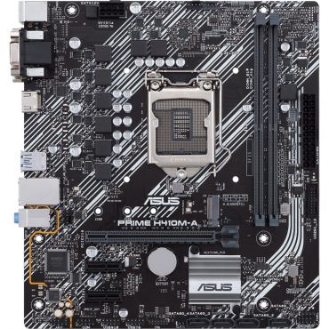 ASUS PRIME H410M-A/CSM - Motherboard - micro ATX - LGA1200-Sockel - H410 Chipsatz - USB 3.2 Gen 1 - Gigabit LAN - Onboard-Grafik (CPU erforderlich)