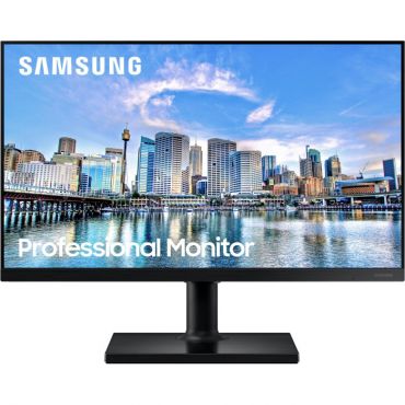 Samsung F24T450FQR - T45F Series - LED-Monitor - 60 cm (24") Full HD @ 75 Hz - IPS - 250 cd/m² - 5 ms - 2x HDMI - DisplayPort - Schwarz