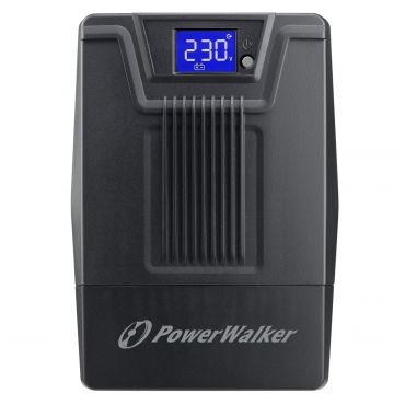 BlueWalker PowerWalker VI 600 SCL - USV - Wechselstrom 162 290 V - 360 Watt - 600 VA - 7 Ah - USB - Ausgangsanschlüsse: 2