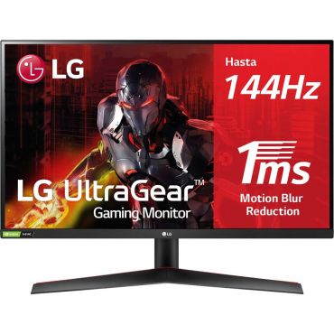 LG UltraGear 27GN800P-B - LED-Monitor - 68.6 cm (27") 2560 x 1440 WQHD - IPS - 144Hz - 1 ms - NVIDIA G-Sync Compatible