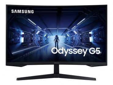 Samsung Odyssey G5 C32G54TQBU - G55T Series - LED-Monitor - gebogen - 80 cm (32")