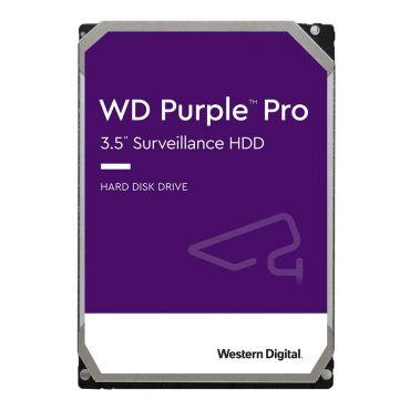 WD Purple Pro WD121PURP - Festplatte - 12 TB - intern - 3.5" (8.9 cm) - SATA 6Gb/s - 7200 rpm - Puffer: 256 MB