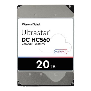 WD Ultrastar DC HC560 - Festplatte - 20 TB - intern - 3.5" (8.9 cm) - SATA 6Gb/s - 7200 rpm - Puffer: 512 MB