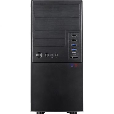 Inter-Tech IT-6865 - Tower - micro ATX - ohne Netzteil (ATX) - Kartenleser - USB 3.1 Gen 2