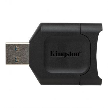 Kingston MobileLite Plus - Kartenleser (SD, SDHC, SDXC, SDHC UHS-I, SDXC UHS-I, SDHC UHS-II, SDXC UHS-II) - USB 3.2 Gen 1 - extern