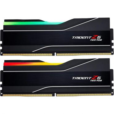 G.Skill Trident Z5 Neo RGB - DDR5 - Kit - 96 GB: 2x 48 GB - DIMM 288-PIN - 5600 MHz / PC5-44800 - CL40 - 1.25 V - ungepuffert - on-die ECC - Schwarz