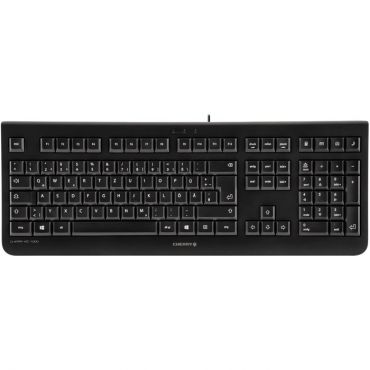 CHERRY KC 1000 - Tastatur - USB - Deutsch - Schwarz