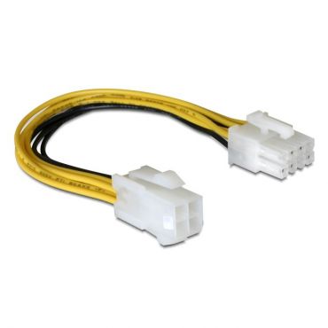 Delock Adapter Kabel Stromversorgung  - 4pin ATX/P4 -> 8pin EPS