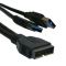 COOLTEK USB 3.0 ADAPTER, 19-PIN INTERN AUF 2 X USB 3.0 TYP-A EXTERN, CA. 25 CM