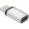 goobay - USB-C Adapter - USB 2.0 micro B-Buchse - silber