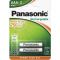 Panasonic Rechargeable Akku - Batterie 2 x AAA NiMH 750 mAh
