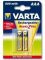 Varta Power Accu 56703 - Batterie (wiederaufladbar) - 2x AAA - NiMH - 800 mAh