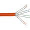 InLine Duplex Verlegekabel Cat.7a - S/FTP (PiMF) - 2x 4x2x0,58 AWG23 - 1200MHz - halogenfrei - orange - 500m