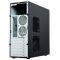 Chieftec Elox Series HQ-01B-OP - Midi Tower - ATX - ohne Netzteil - Schwarz - USB/Audio