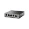 TP-LINK TL-SG1005P - Switch - unmanaged - 4 x 10/100/1000 (PoE) + 1 x 10/100/1000 - Desktop - PoE (56 W)