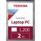 Toshiba L200 - HDWL120UZSVA - Festplatte - 2 TB - intern - 2.5