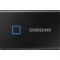 Samsung Portable SSD T7 Touch MU-PC2T0K - 2 TB SSD - extern (tragbar) - USB 3.2 Gen 2 (USB-C Steckverbinder) - 256-Bit-AES - Schwarz