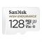 SanDisk High Endurance - Flash-Speicherkarte (microSDXC/SD-Adapter inbegriffen) - 128 GB