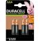 Duracell StayCharged - Batterie (wiederaufladbar) - 4x AAA - 800 mAh