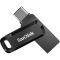 SanDisk Ultra Dual Drive Go - USB-Flash-Laufwerk - 128 GB - USB-A / USB-C - USB 3.1 Gen 1 - Bis zu 150 MB/s