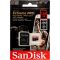 SanDisk Extreme Pro - 128 GB - A2 / Video Class V30 / UHS-I U3 / Class10 - Flash-Speicherkarte (microSDXC-an-SD-Adapter inbegriffen)