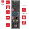 MSI MAG X670E TOMAHAWK WIFI - Motherboard - ATX - Socket AM5 - AMD X670E - DDR5 - Wi-Fi 6E - Bluetooth 5.3 - USB-C 3.2 - 2.5GB LAN