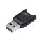 Kingston MobileLite Plus - Kartenleser (microSD, microSDHC, microSDXC, microSDHC UHS-I, microSDXC UHS-I, microSDHC UHS-II, microSDXC UHS-II) - extern