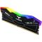 TeamGroup T-Force DELTA RGB - DDR5 - Kit - 32 GB: 2x 16 GB - DIMM 288-PIN - 6400 MHz / PC5-51200 - CL40 - 1.35 V - ungepuffert - on-die ECC - Schwarz