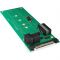 RaidSonic Icy Box IB-M2B02 - Schnittstellenadapter - U.2 miniSAS HD -> M.2 PCIe, U.2 2.5