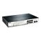 D-Link Web Smart DGS-1210-10P - Switch - verwaltet - 8 x 10/100/1000 (PoE+) + 2 x Gigabit SFP - Desktop - PoE+ (78 W)