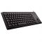 CHERRY Compact-Keyboard G84-4400 - Tastatur - PS/2 - Deutsch - Schwarz