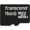 Transcend - Flash-Speicherkarte - 16 GB - microSDHC (microSDHC/SD-Adapter inbegriffen)
