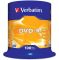 Verbatim - 100 x DVD-R - 4.7 GB 16x - mattes Silber - Spindel
