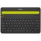 Logitech Multi-Device K480 - Tastatur - Bluetooth - Deutsch - Tastatur für 3 Bluetooth-Geräte - Schwarz