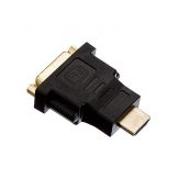Goobay HDMI-DVI Adapter - HDMI Stecker auf DVI Buchse (funktioniert in beide Richtungen) - vergoldete Kontakte - 4K2K kompatibel - Schwarz