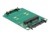 DeLOCK Converter Micro SATA 16 Pin > mSATA full size - Speicher-Controller ( mSATA ) - SATA 3Gb/s - SATA 3Gb/s