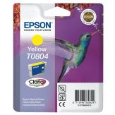 Epson T0804 - Gelb - Original - Blisterverpackung - Tintenpatrone - für Stylus Photo P50, PX650, PX660, PX700, PX710, PX720, PX730, PX800, PX810